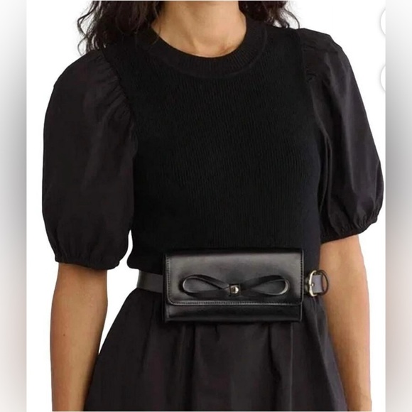 Kate Spade Adjustable Belt Bag Black - Picture 2 of 11